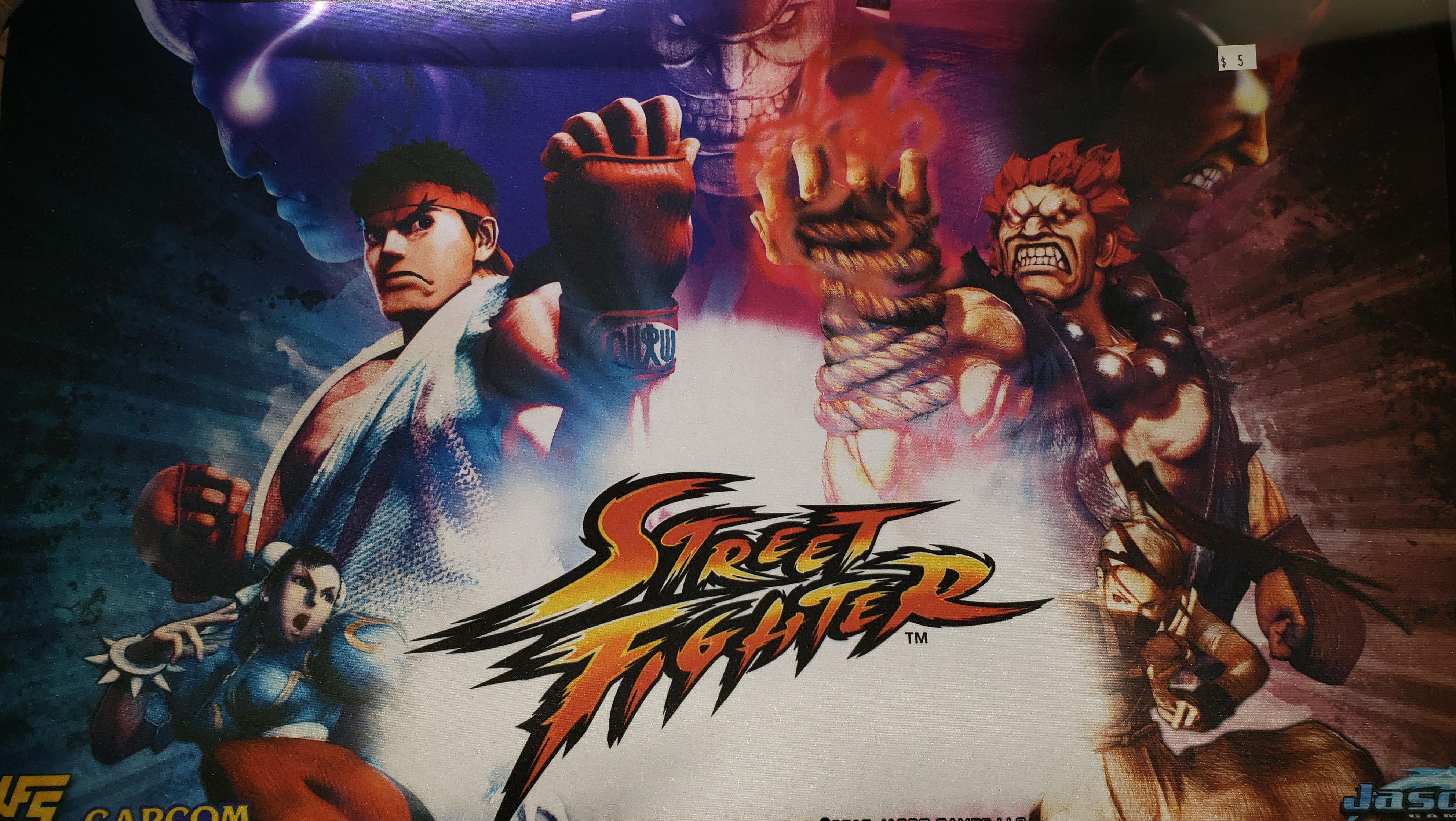Street Fighter Collage Mat